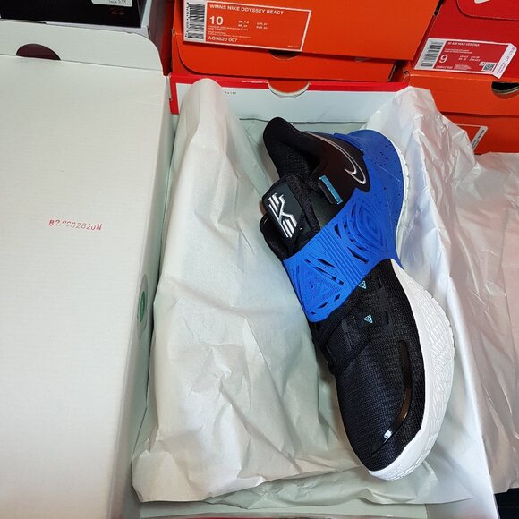 NIKE KYRIE 3 BLACK/ROYAL MEN'S US SIZE 10 BRAND NEW IN BOX - Picture 2 of 14